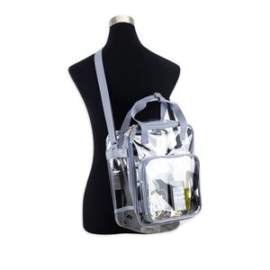 Eastport clear, transparent stadium approved tote